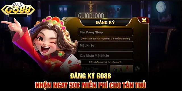 Hướng dẫn đăng ký tài khoản Go88 chuẩn xác nhất