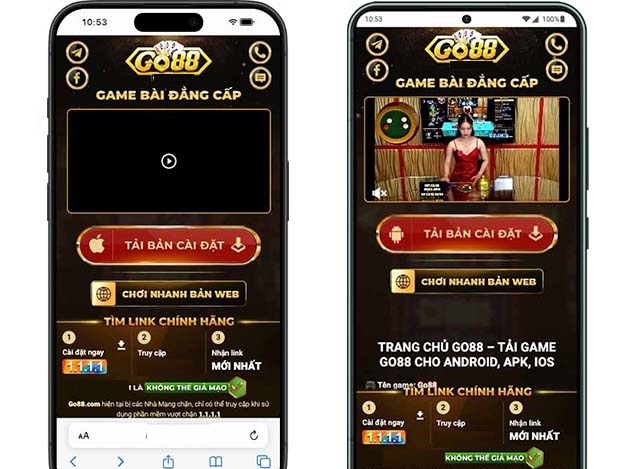 Tải app Go88 trên Android