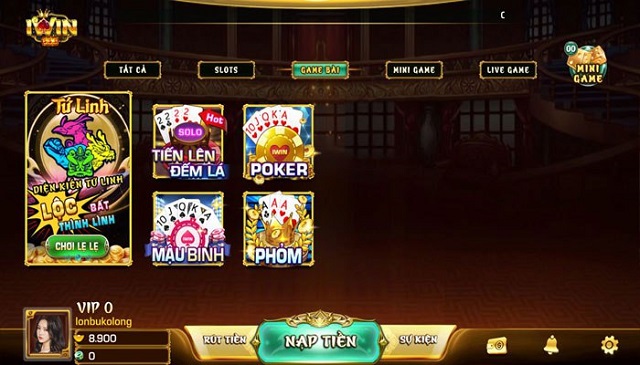 Đừng bỏ lỡ game bài IWIN