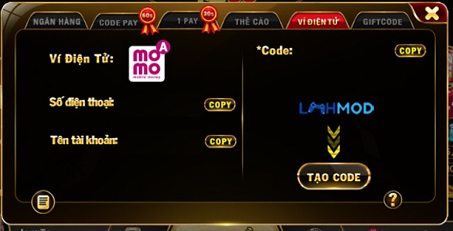 Nạp tiền cổng game YO88 chỉ từ 5 đến 10 phút là thành công