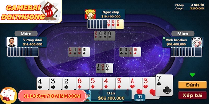 Áp dụng chiến thuật chơi Phỏm online thắng lớn  từ cao thủ